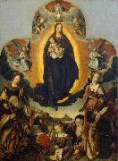 Jan provoost The Coronation of the Virgin oil painting artist